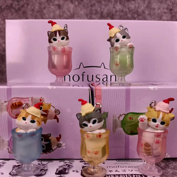 Mofusand Glass Cup Companions Set