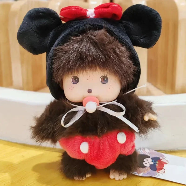 Paci Pals Monchichi Plush Keychain