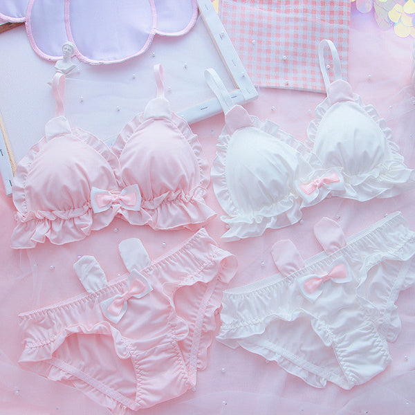Cute Lolita Rabbit Ears Underwear Suits PN2685 - Bear Hugs