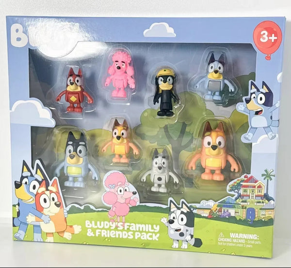 Bluey and Bingo Boxed Set Figurines