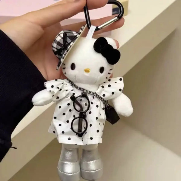 Hello KT Glam Gal Plush Keychain