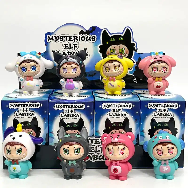 Labubu Mysterious Elf Sanliou Cosplay (Set of 8)