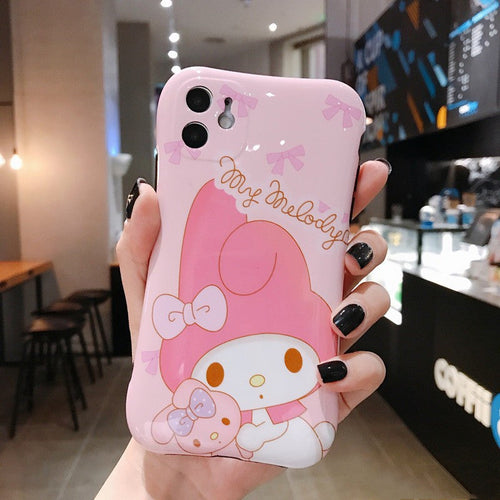 Cartoon Phone Case for iphone 7/7plus/8/8P/X/XS/XR/XS Max/11/11pro/11pro max PN2758 - Bear Hugs