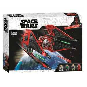 Star Wars Major Vonreg's TIE Fighter Building Blocks (514 Pcs)