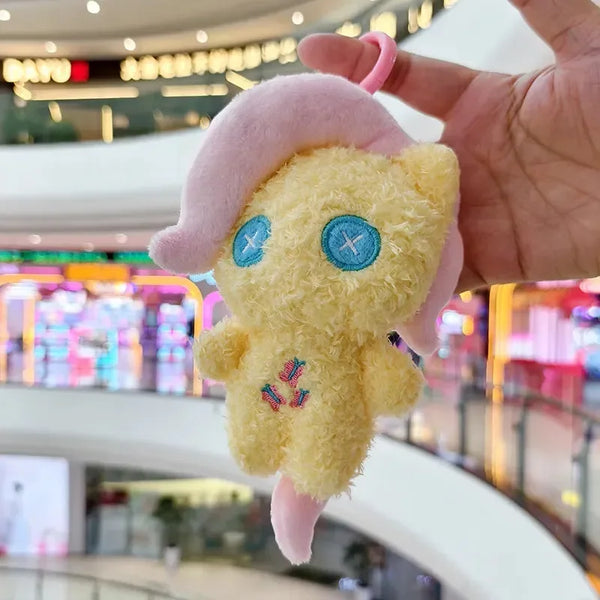 Colourful Lil' Ponies Plush Keychain