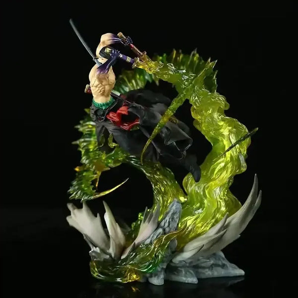 One Peice Swirl & Glow Zorro Figure (29 cm)