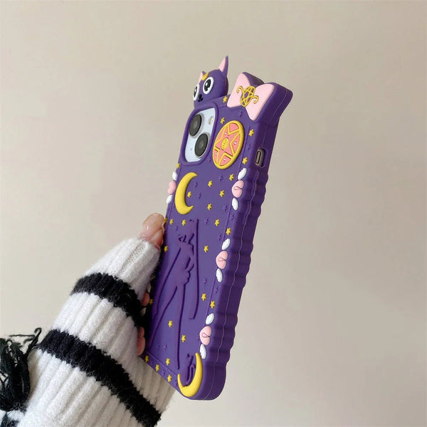 Kawaii Luna Phone Case for iphone 11/11pro/11pro max/12/12mini/12pro/12pro max/13/13pro/13pro max/14/14plus/14pro/14pro max PN5696 - Bear Hugs