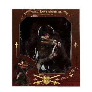 Attack on Titan Levi Battle Scene Figurine (18 cm)