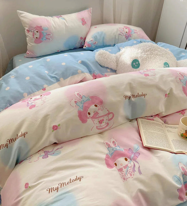 Kawaii Anime Bedding Set PN6435 - Bear Hugs