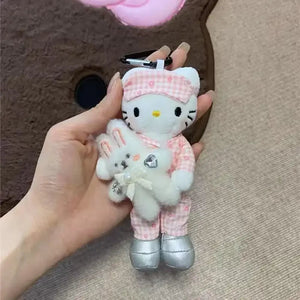 Hello KT Glam Gal Plush Keychain