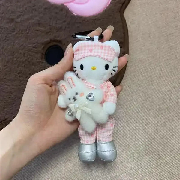 Hello KT Glam Gal Plush Keychain