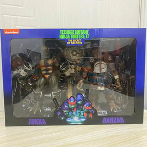 NEKA TMNT Tokka & Rahzar Figurines (18 cm)