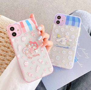 Cute Melody Phone Case for iphone 7/7plus/8/8P/X/XS/XR/XS Max/11/11pro/11pro max PN2910 - Bear Hugs