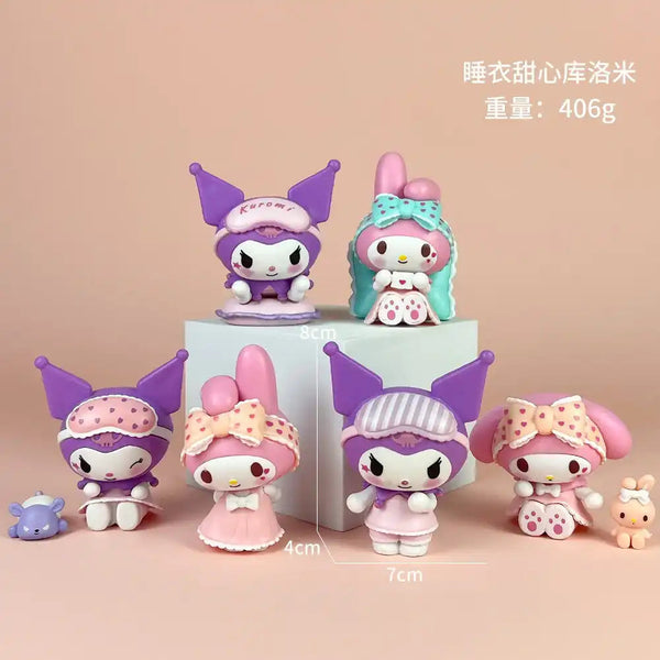 Sanliou Pajama Party Figurines (Set of 6)