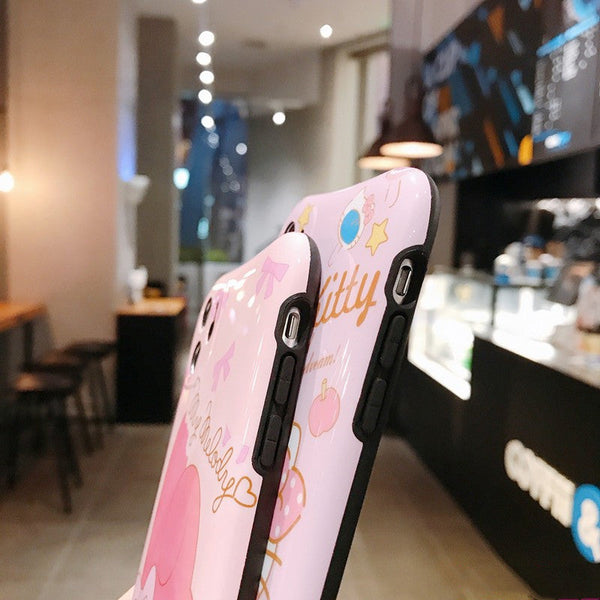 Cartoon Phone Case for iphone 7/7plus/8/8P/X/XS/XR/XS Max/11/11pro/11pro max PN2758 - Bear Hugs