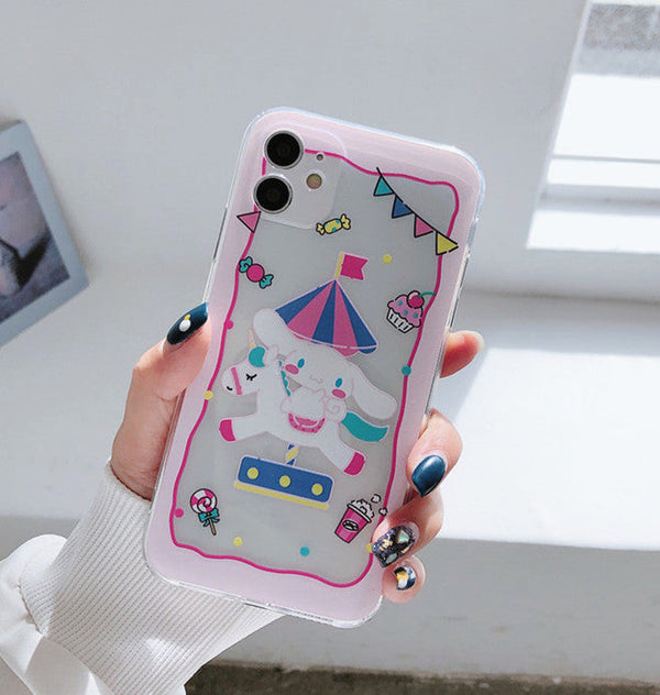 Cartoon Anime Phone Case for iphone 7/7plus/8/8P/X/XS/XR/XS Max/11/11pro/11pro max/12/12mini/12pro/12pro max PN3334 - Bear Hugs