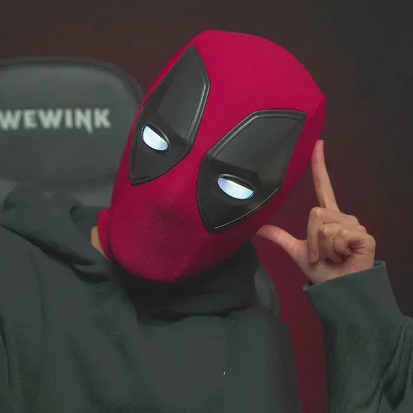 Deadpool Moving Eyes Cosplay Face Mask