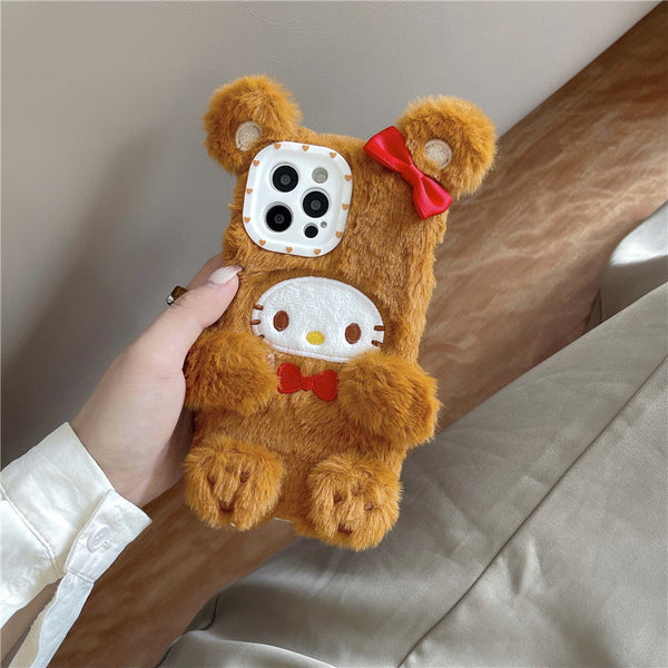 Soft Anime Phone Case for iphone X/XS/XR/XS Max/11/11pro/11pro max/12/12mini/12pro/12pro max/13/13pro/13pro max/14/14plus/14pro/14pro max PN4459 - Bear Hugs