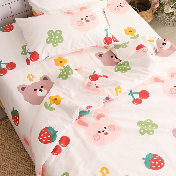 Kawaii Rabbit Bedding Set PN3267 - Bear Hugs