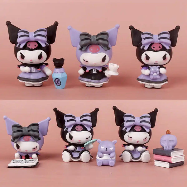 Kuromi Midnight Mischief Figurines (Set of 6)