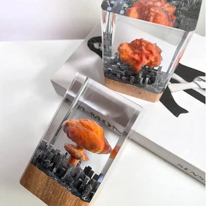 Atomic Glow Mushroom Cloud Lamp
