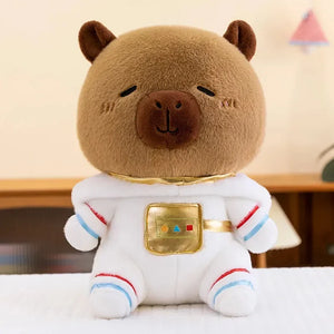 Capybara Astronaut Dreams Plush