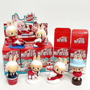 Labubu Coke Vinyl Mini Figurines Blind Boxed Set