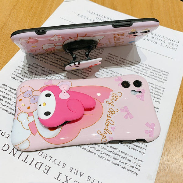 Cartoon Phone Case for iphone 7/7plus/8/8P/X/XS/XR/XS Max/11/11pro/11pro max PN2758 - Bear Hugs