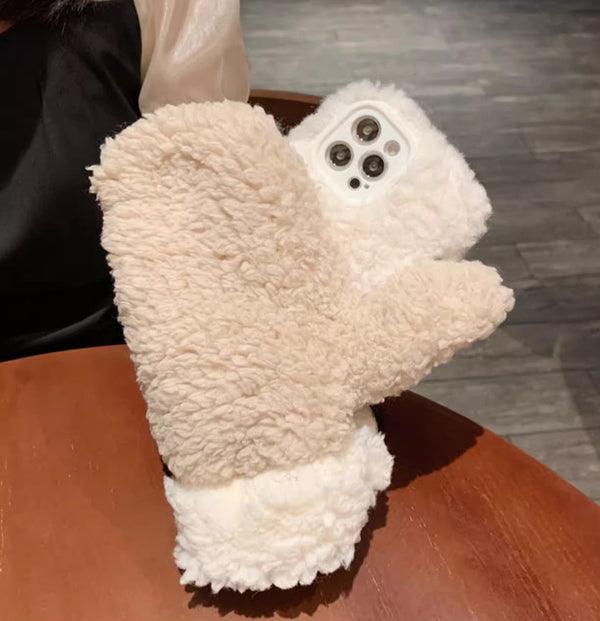 Funny Glove Phone Case for iphone X/XS/XR/XS Max/11/11pro/11pro max/12/12mini/12pro/12pro max/13/13pro/13pro max/14/14plus/14pro/14pro max PN6204 - Bear Hugs