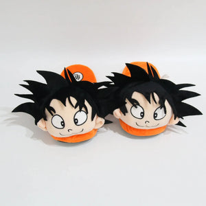 Dragon Orb Saiyan Steps Plush Slippers