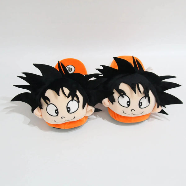 Dragon Orb Saiyan Steps Plush Slippers