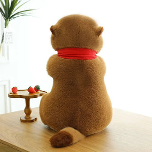 Red Scarf Beaver Plushie