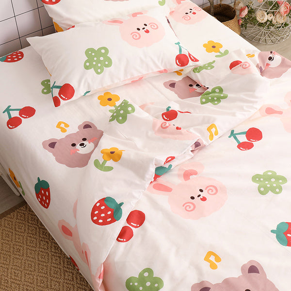 Kawaii Rabbit Bedding Set PN3267 - Bear Hugs