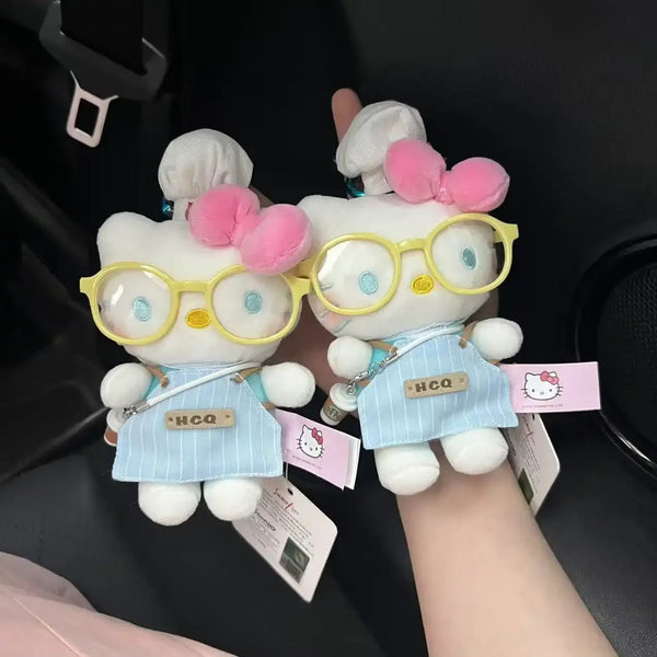 Hello KT Smarty Paws Keychain