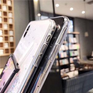 Cute Quicksand Bubble Tea Phone Case for iphone 6/6s/6plus/6splus/7/7plus/8/8plus/X/XS/XS Max/11/11pro/11pro Max PN1844 - Bear Hugs