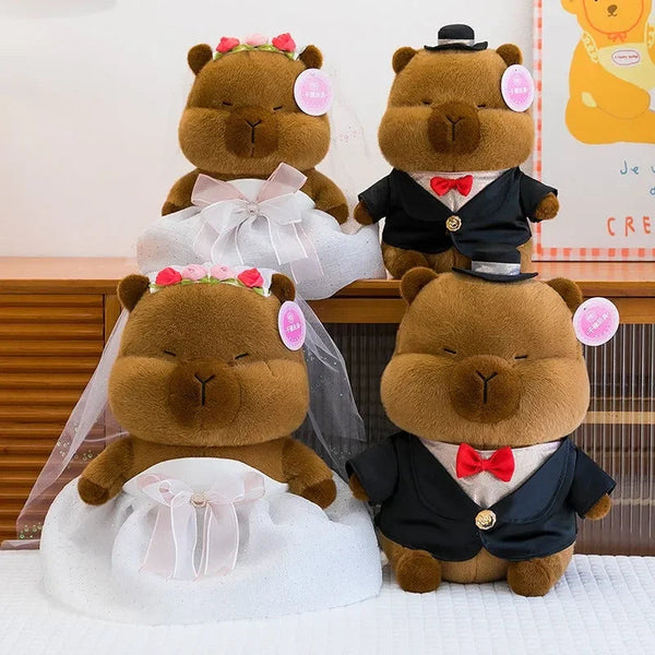Loving Couple Capybara Plush