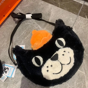 JC Signature Cat Plush Bag