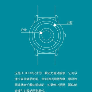EUTOUR Orbital Flow Suspension Watch
