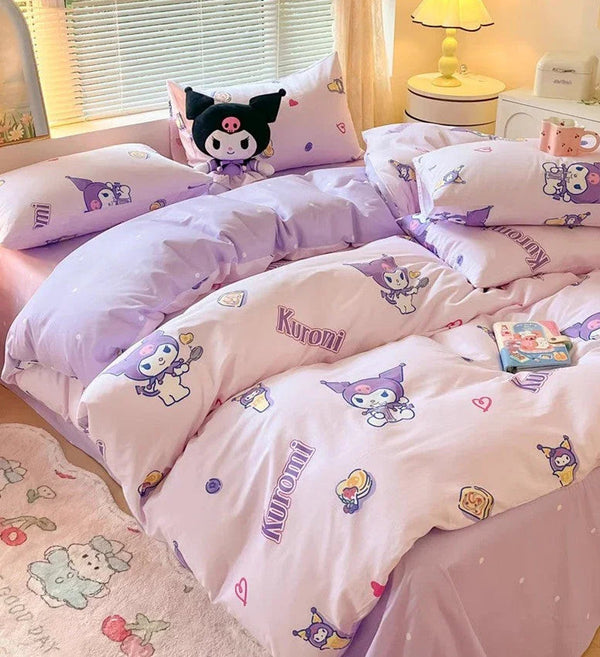 Kawaii Kuromi Bedding Set PN6273 - Bear Hugs