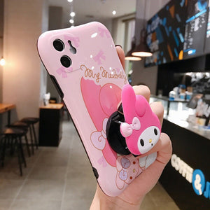 Cartoon Phone Case for iphone 7/7plus/8/8P/X/XS/XR/XS Max/11/11pro/11pro max PN2758 - Bear Hugs