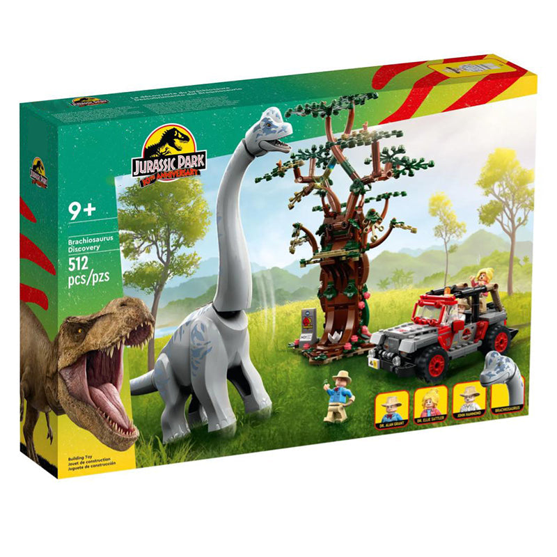 Jurassic Park Brachiosaurus Discovery Blocks (512 Pcs)