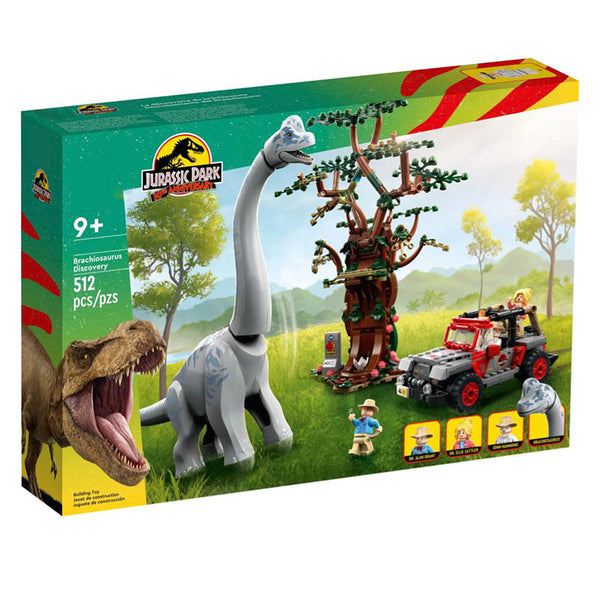 Jurassic Park Brachiosaurus Discovery Blocks (512 Pcs)