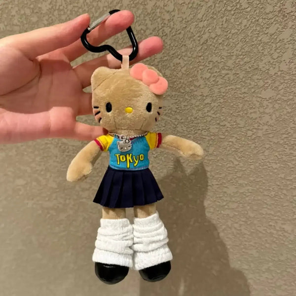 Hello KT Glam Gal Plush Keychain