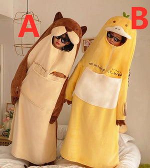 Funny Cartoon One-Piece Pajamas PN6062 - Bear Hugs