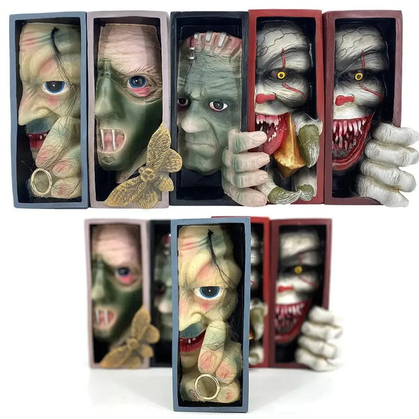 Bibliophile Beast Bookshelf Horror Mark