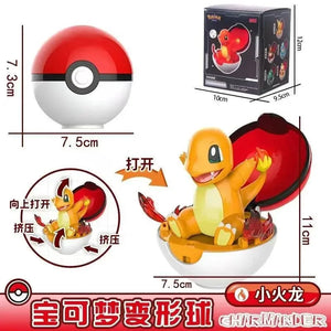 Pokimoen Figurines Pokeball Collection