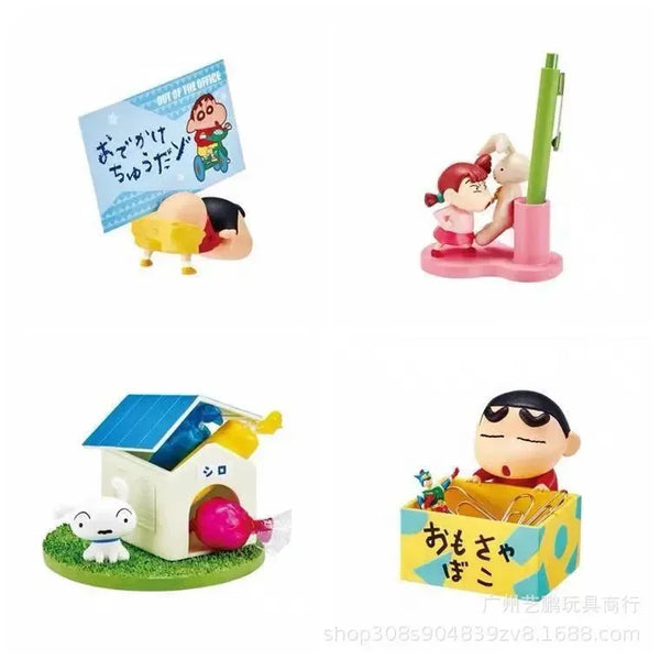Shinchan Family Adventures Figurine Set