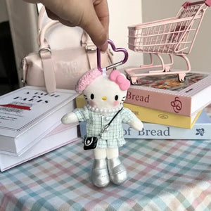 Hello KT Glam Gal Plush Keychain