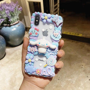 Cartoon Anime Phone Case for iphone 6/6s/6plus/7/7plus/8/8P/X/XS/XR/XS Max/11/11pro/11pro max/12/12pro/12pro max/12mini PN3386 - Bear Hugs