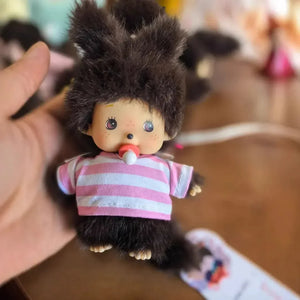 Paci Pals Monchichi Plush Keychain